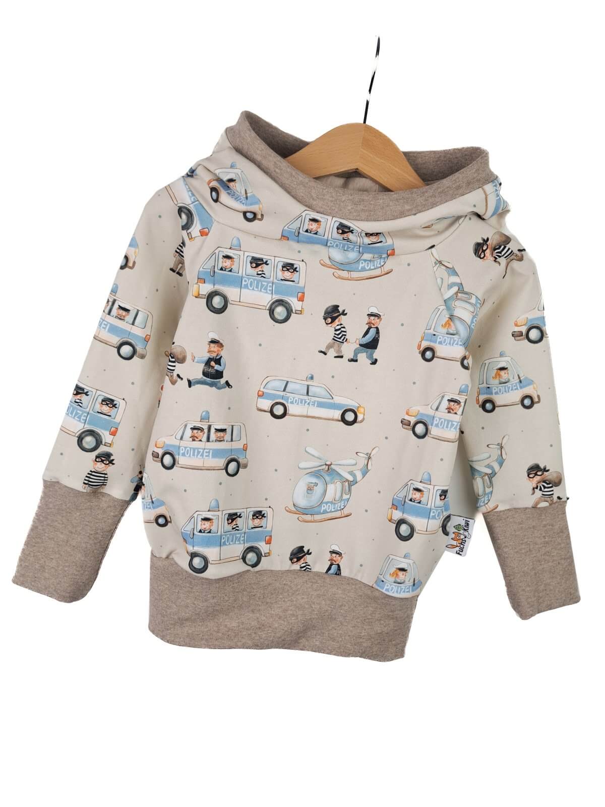 Hoodie Polizeiliebe 86/92