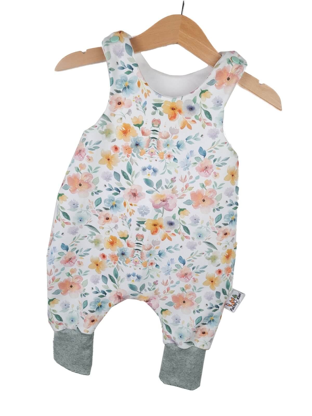 Strampler Sommerblumen 62