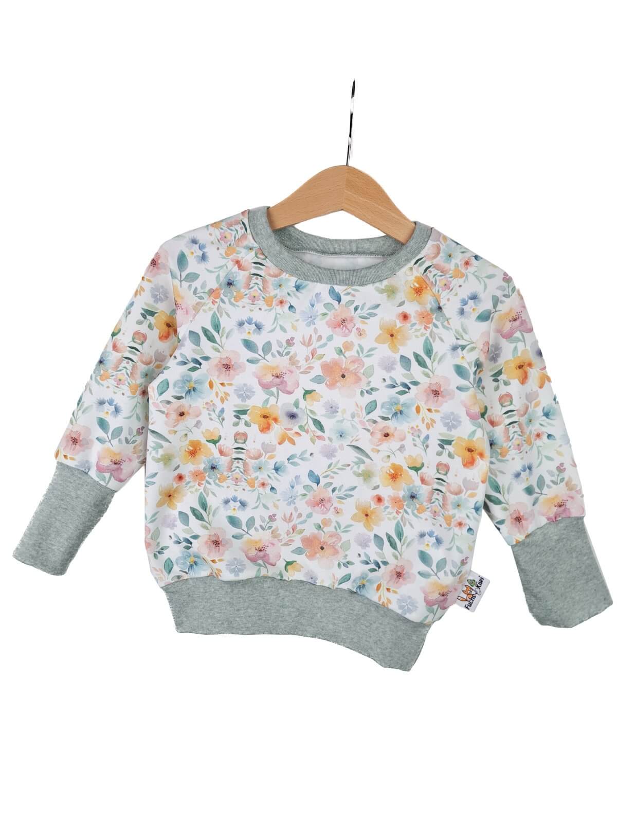 Pullover Sommerblumen 86/92