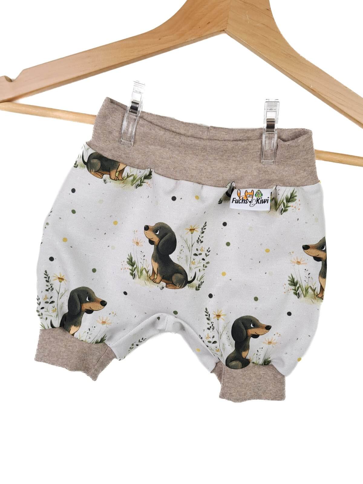 Kurze Hose Dackel 74/80