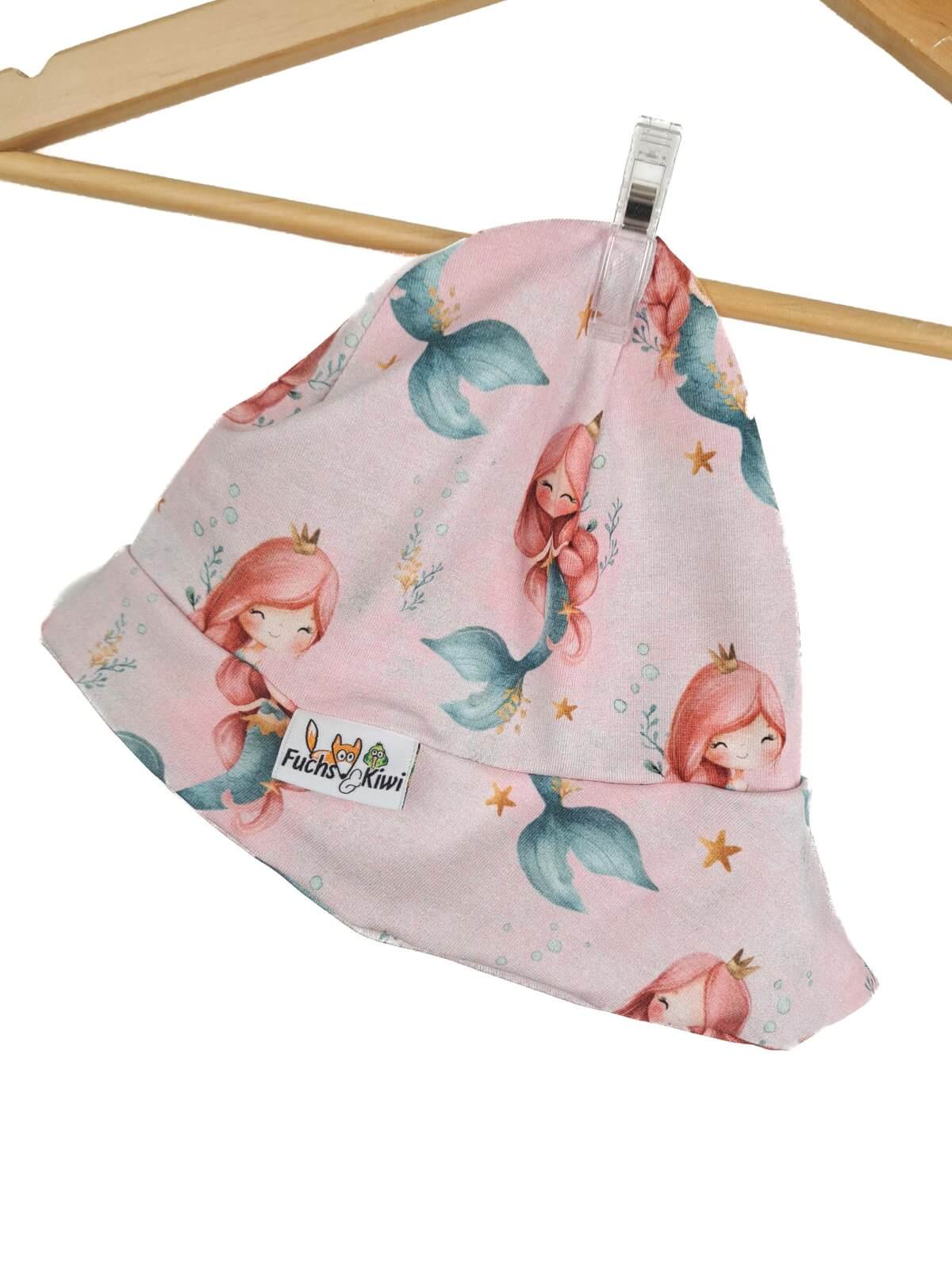 Sommermütze Meerjungfrauen rosa 46-48