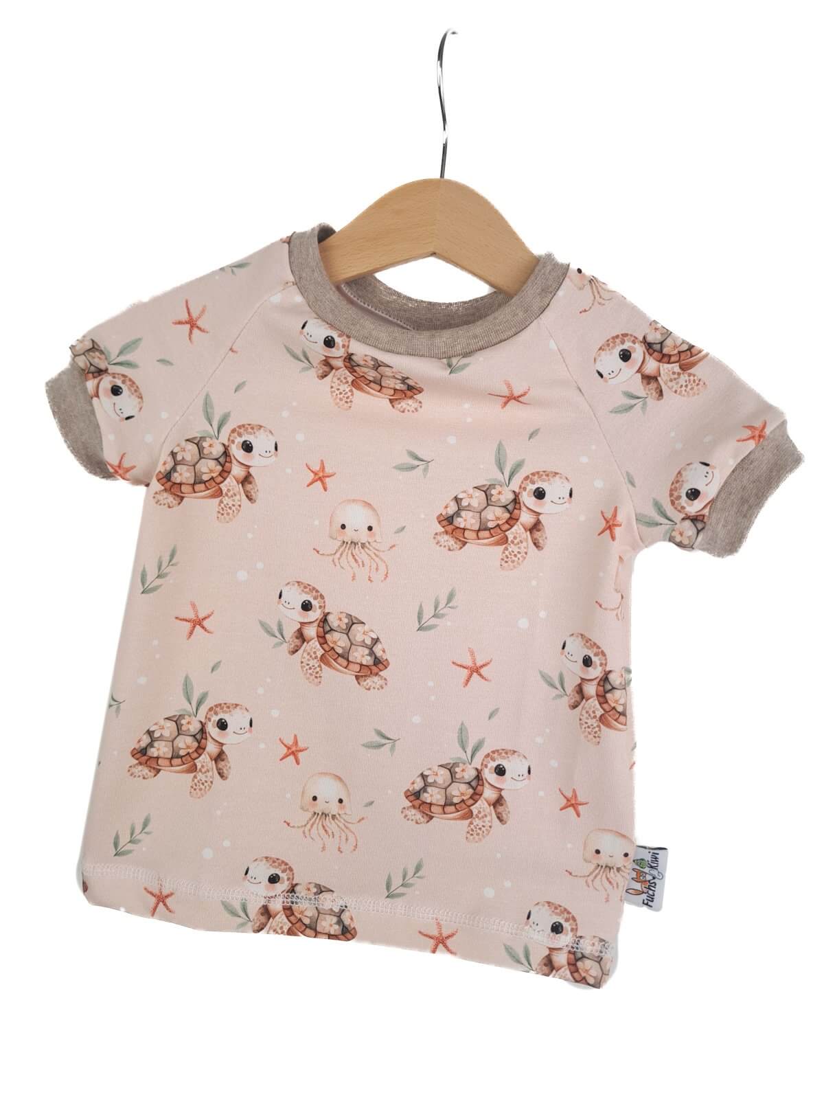 T-Shirt Unterwasserwelt sand