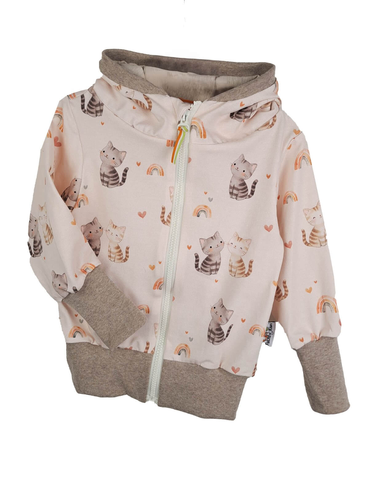 Sweatjacke Katzenliebe