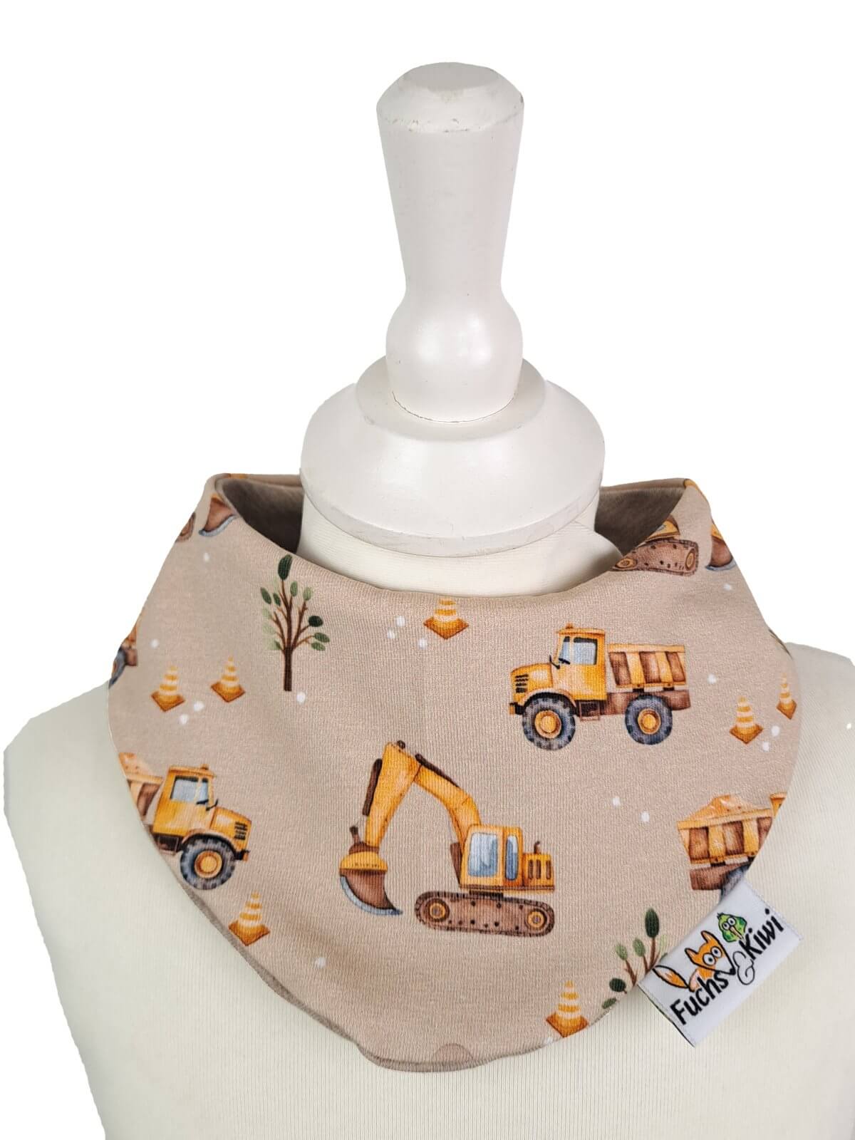 Halstuch Baustelle sand