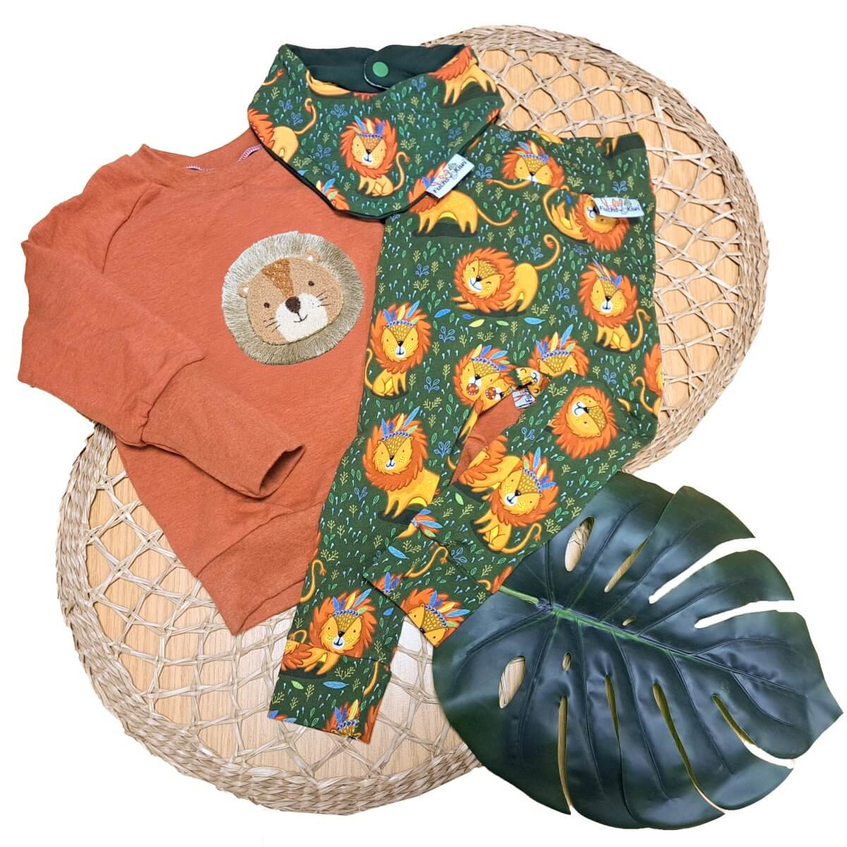 Löwe tanne Outfit