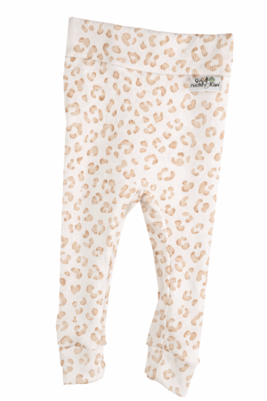 Leggings Feinripp Leo creme