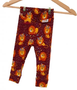 Leggings Löwe beere