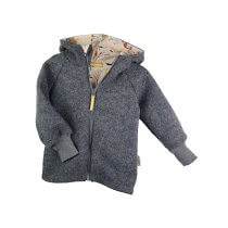 Walkjacke grau mit Kleine Farm