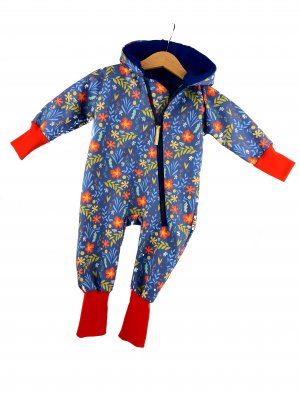 Softshelloverall Softshell Flower Power 62/68