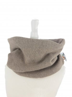 Loop Feinstrick beige mit Fleece