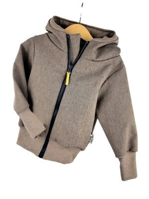 Softshelljacke  Softshell braun meliert 98/104