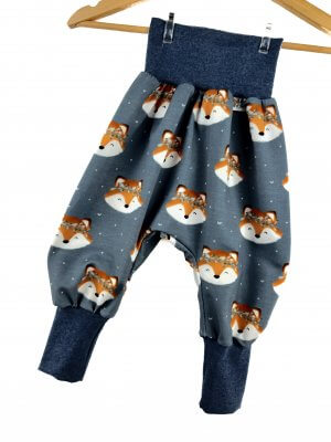 Pumphose Fuchsi blau 122/128