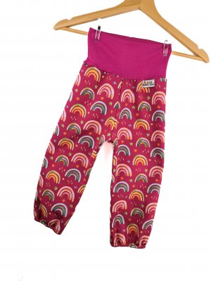 Softshellhose Regenbogen beere