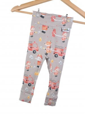 Leggings Feuerwehrtiere 74/80