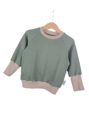Pullover Feinripp altmint