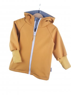Softshelljacke senfgelb