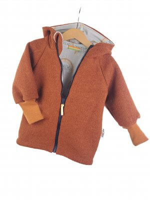 Walkjacke rost mit Süßkeks