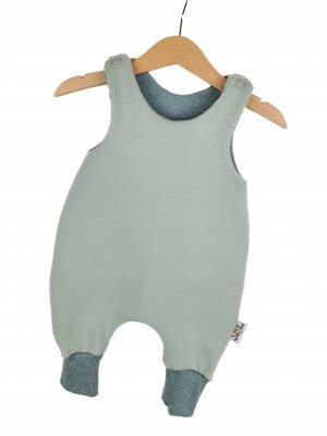 Strampler Waffeljersey mint