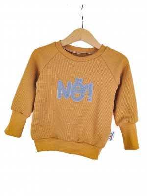 Pullover Nö Patch Waffeljersey curry