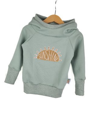 Hoodie Sunshine-Patch mint