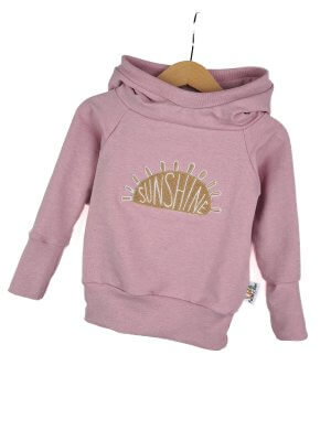 Hoodie Sunshine-Patch rosa