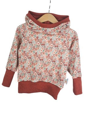 Hoodie Feinripp Blumentraum