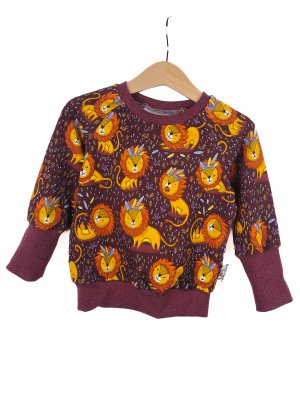 Pullover Löwe beere