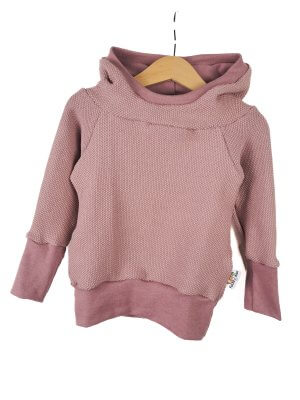 Hoodie Grobstrick altrosa 134/140