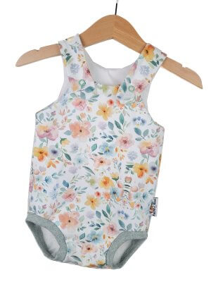 Sommerstrampler Sommerblumen 74/80