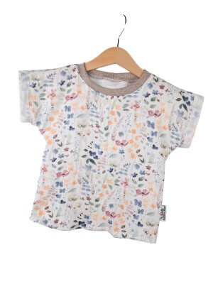 Shirty Musselin Sommerblumen