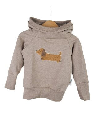 Hoodie Dackelliebling-Patch 86/92 