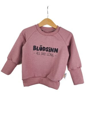 Pullover Blödsinn All Day long altrosa 86/92 