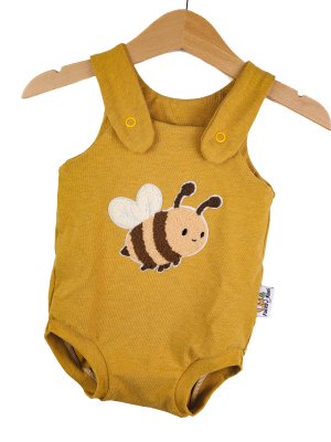 Sommerstrampler Biene-Patch 