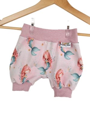 Kurze Hose Meerjungfrauen rosa 74/80