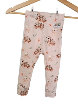 Leggings Unterwasserwelt sand