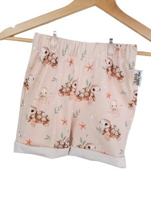 Kurze Shorts Unterwasserwelt sand