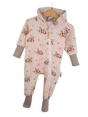 Sweatoverall Unterwasserwelt sand