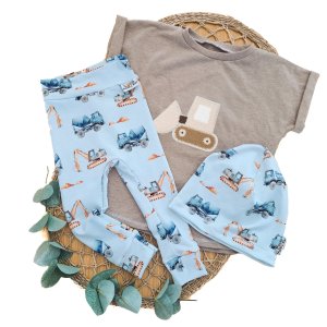 Baustelle blau Outfit