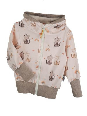 Sweatjacke Katzenliebe
