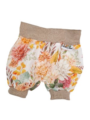 Kurze Hose Musselin Blütenzauber