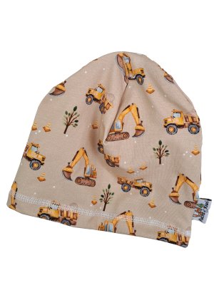 Beanie Baustelle sand