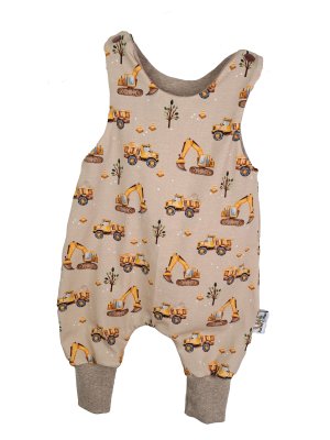 Strampler Baustelle sand