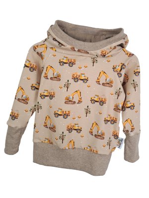 Hoodie Baustelle sand