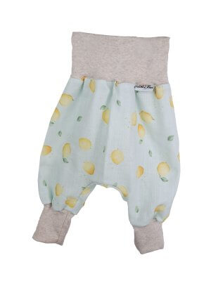 Pumphose Musselin Zitronen 68/74