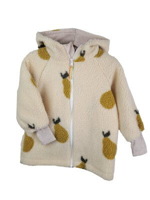Jacke aus Fleece Birne