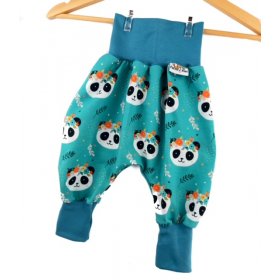 Pumphose Panda petrol
