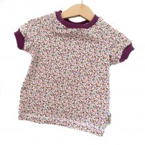T-Shirt Blümchen Flieder