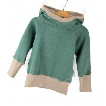 Hoodie Feinstrick mint