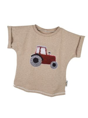 Shirty Traktor rot-Patch