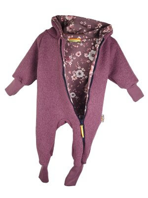 Walkoverall flieder mit Blumentraum flieder